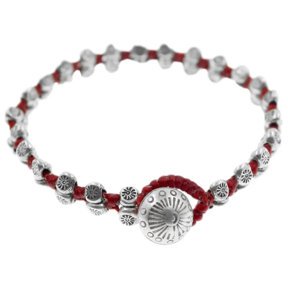 Мужской и Женский плетеный браслет из серебра 2021 пробы | Украшения аксессуары