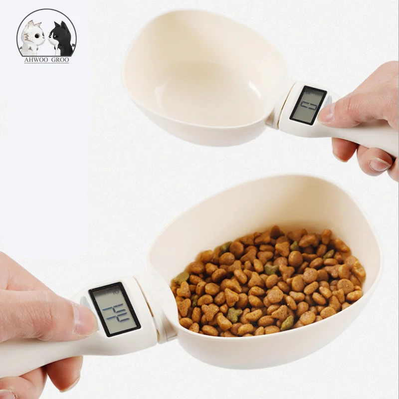 Весы для домашних животных чашки собак и кошек 800 г/1 г миска кормления весы ложка