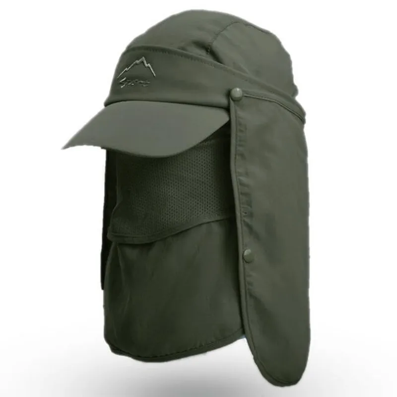 

SILOQIN Trend New Summer Women's Baseball Cap Outdoor Fishing Sun Protection Adjustable Size Fashion Men's Quick-Drying Caps