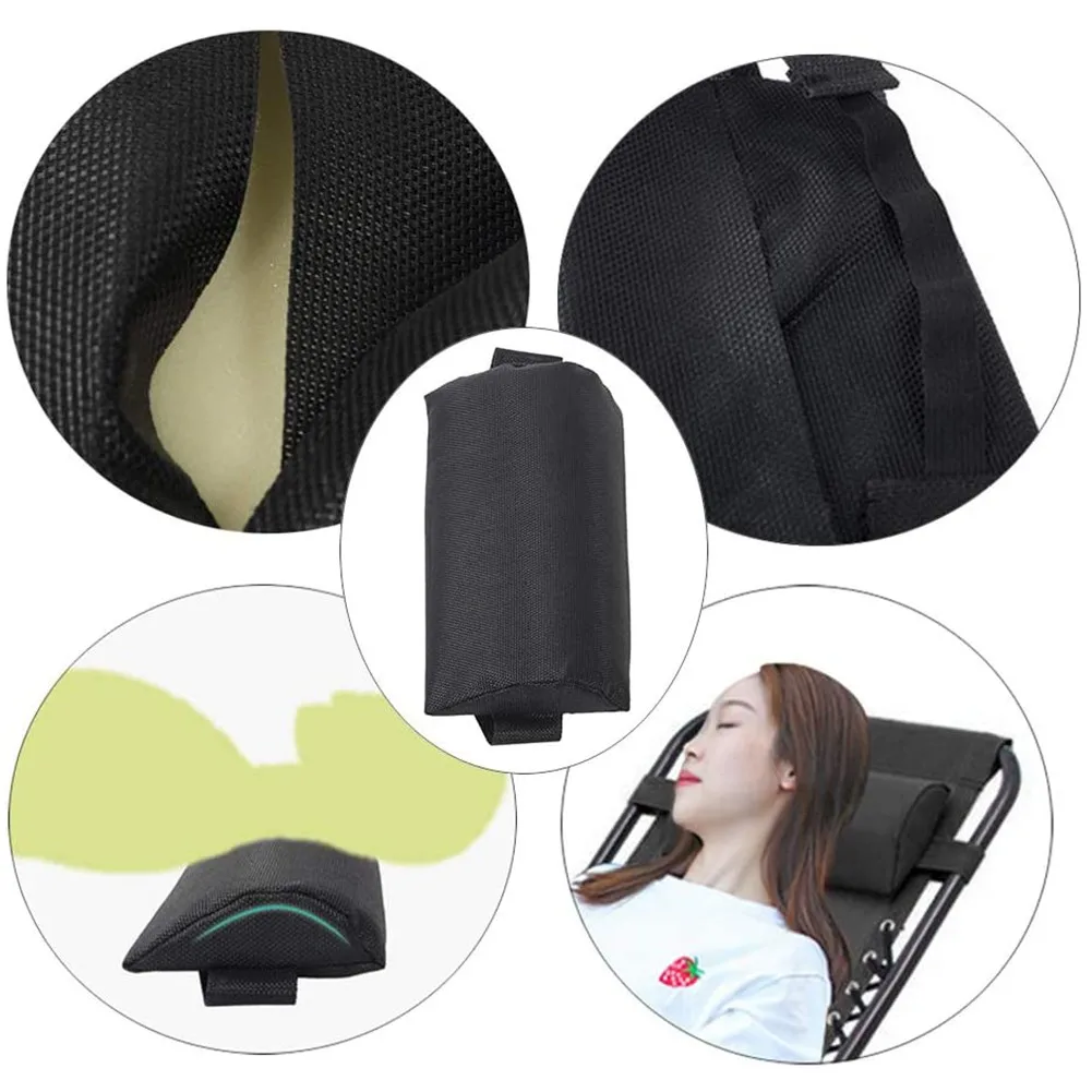 

Reclining Head Cushion Pillow Removable Replacement Spare Supply 37*17*5.5CM