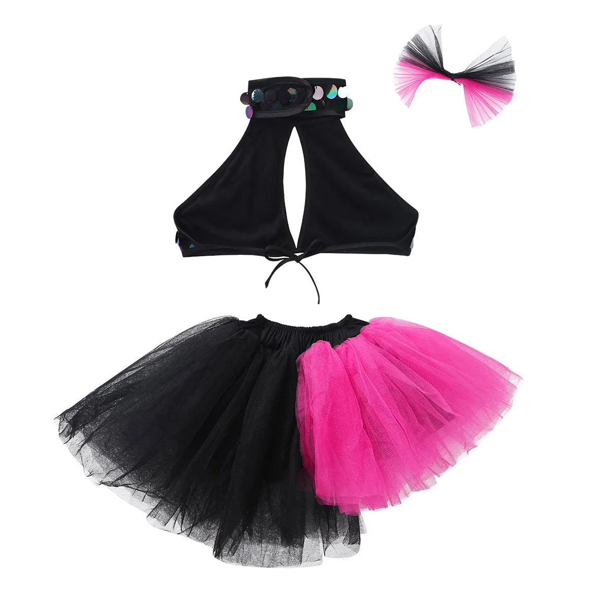 Современная танцевальная одежда для девочек в стиле джаз и сальсы Детские