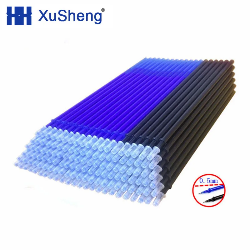 50 шт./компл. офисная гелевая ручка стержень со стираемыми чернилами ручки