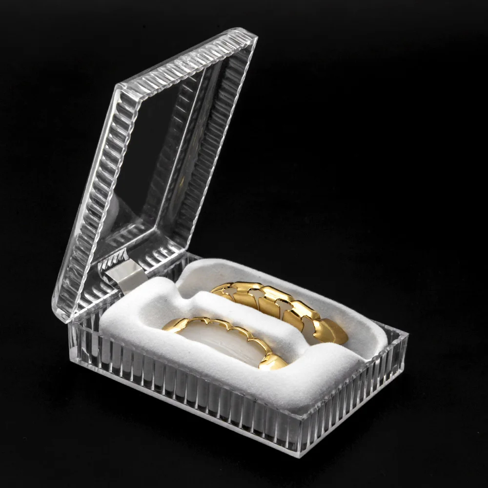 Besegad хип хоп зубы в комплекте чехол стиле Стиль зуб верхней и нижней крышки панк