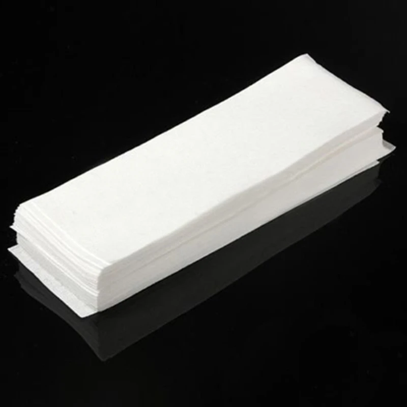 

100pcs/pack Hair Removal Tool Depilatory Non-woven Body Cloth Hair Remove Wax Paper Rolls Hair Removal Epilator Wax Strip Paper