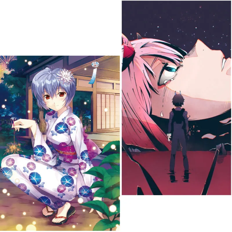 

Evangelion Patches on Clothes Iron-on Transfers for Clothing Thermoadhesive Patches Girls Thermal Sticker Anime Patch for Jacket