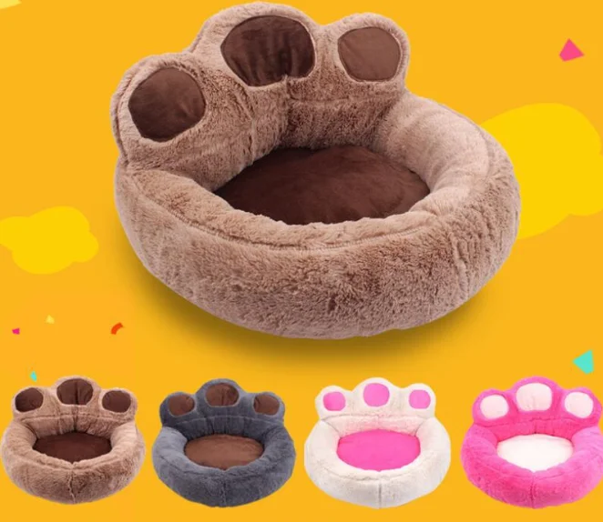 Мягкий теплый домик для домашних питомцев Медвежья Лапа | Дом и сад