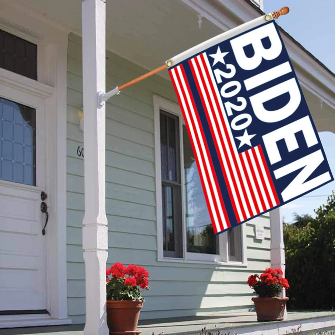 2020 год Байден Садовый флаг американский президент для выборов рекламный баннер