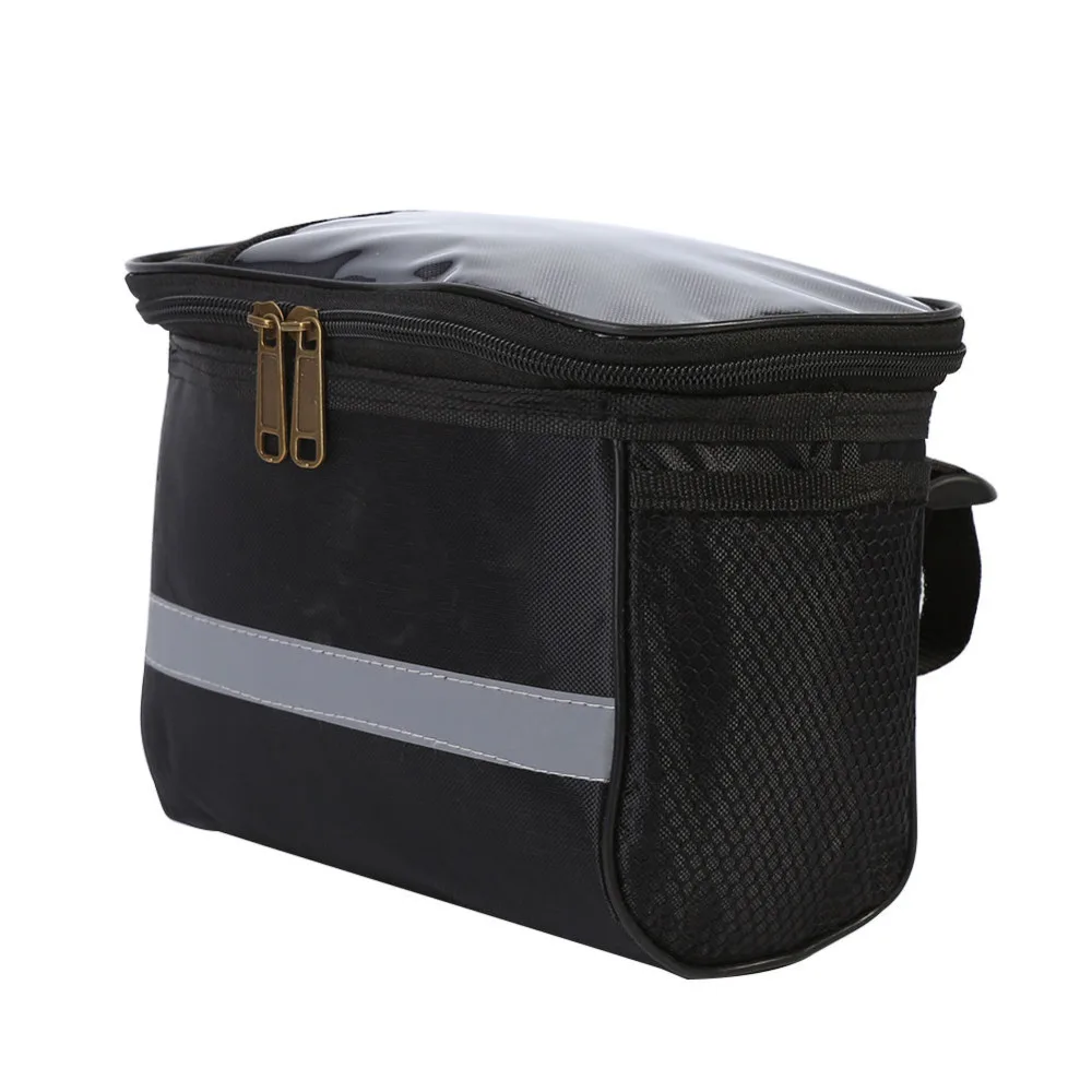 

Waterproof Cycling Bike Bag MTB Front Frame Riding Bike Handlebar Bags Bicycle Front Tube Pocket Pack Travel Basket Waist Bag