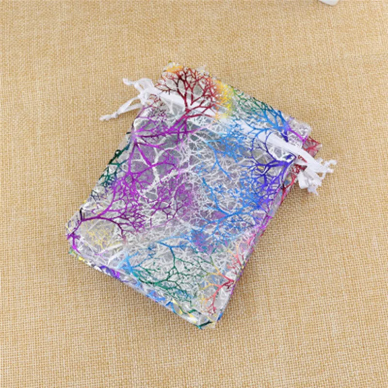 Высококачественные шнурки упаковка ювелирных изделий Organza Сумки Из Органзы печенье и конфеты мешок мини набор косметики сумки дорожные сумки для хранения