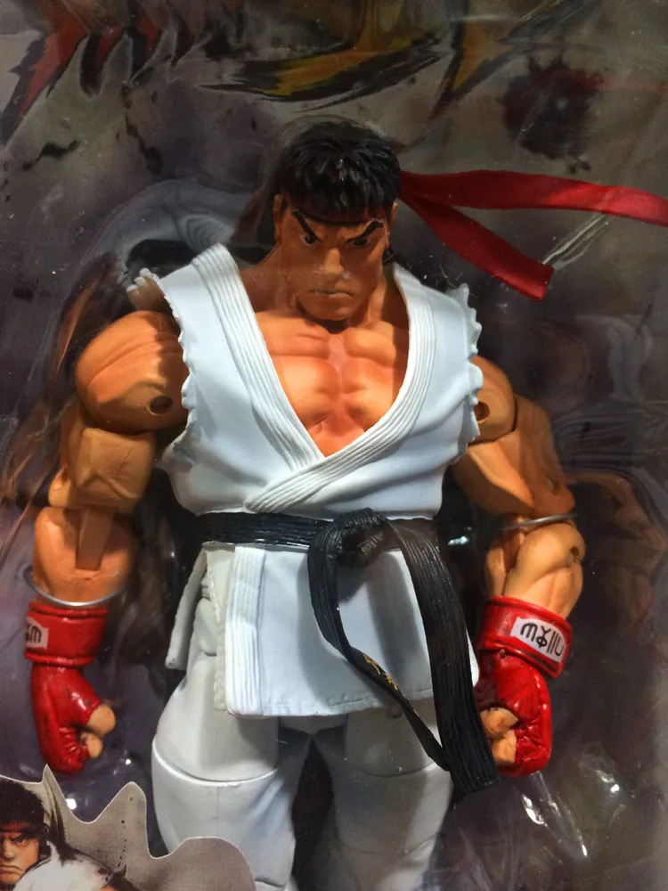 NECA Ken Guile Hoshi Ryu Akuma Gouki ПВХ фигурка игрушка кукла рождественский подарок