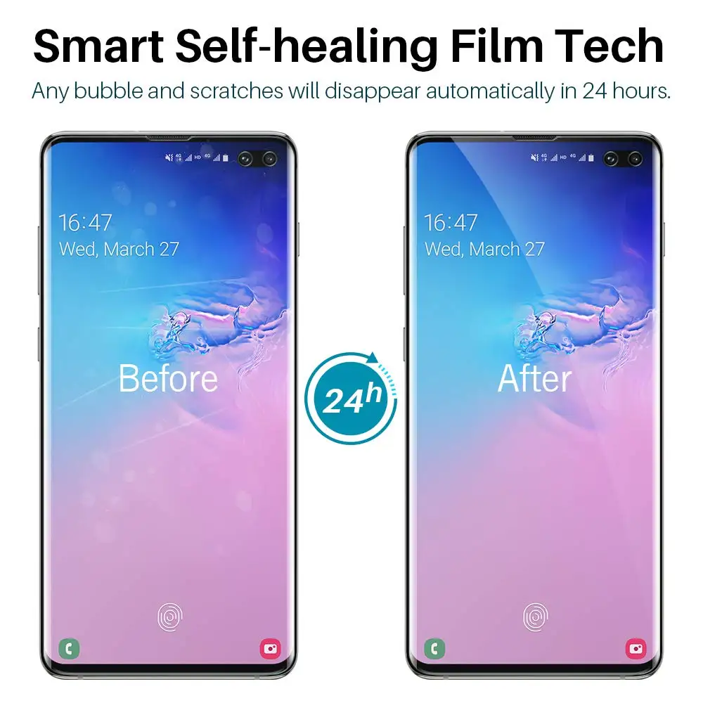 

For Samsung Galaxy A10 A20E A30 A40 A50 A60 A70 A80 A90 TPU Hydrogel Film Screen Protector For M10 M50 Protective Full Coverage