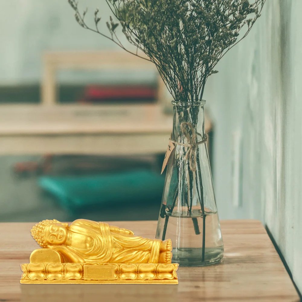

Lying Statue Creative Desktop Figurine Sculpture Home Office Decor