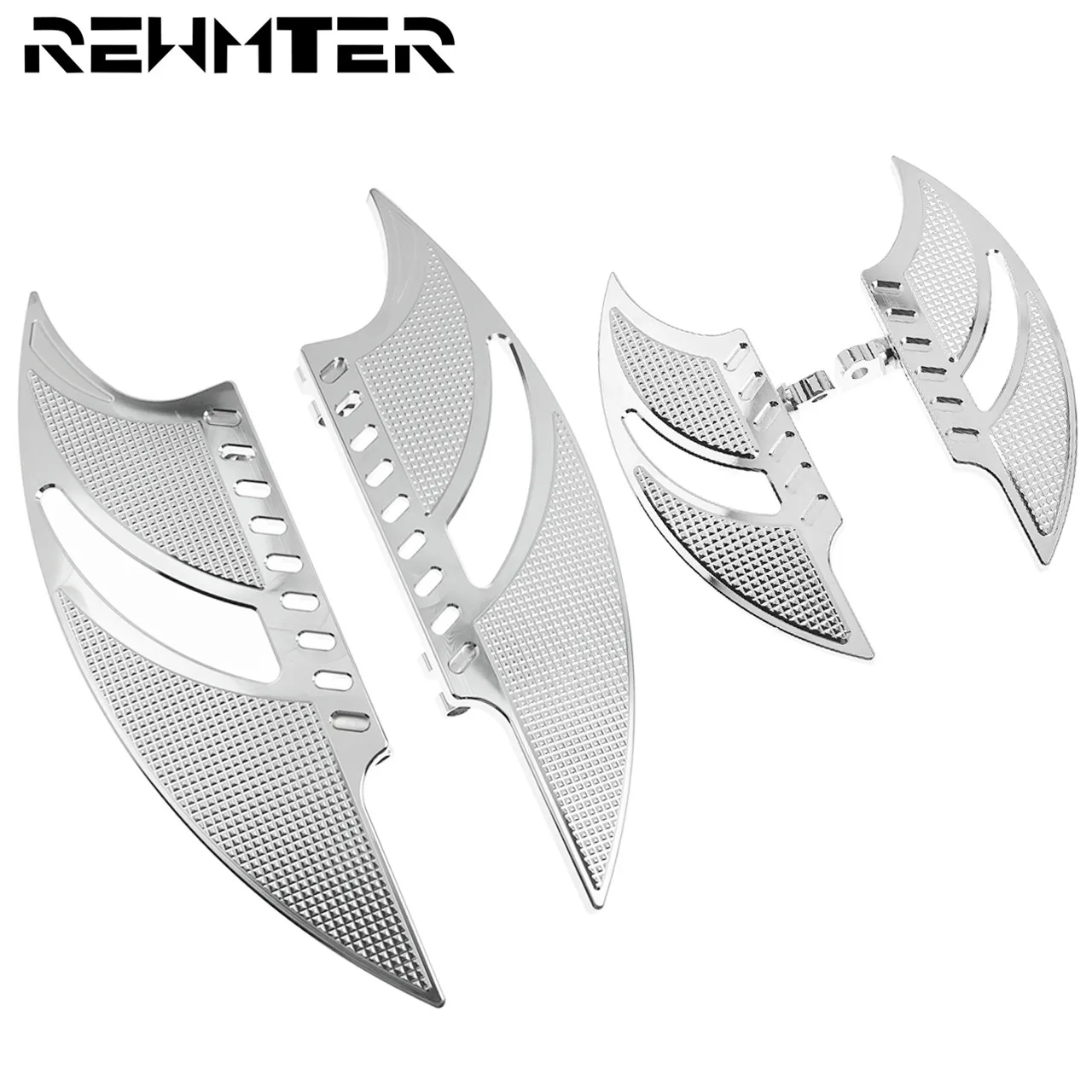 Мотоциклетные доски подножки + передние водительские растянутые половицы