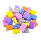 Пилка для ногтей CHNRMJL 50 шт.упак. Professional 100180 Mini двусторонняя для дизайна ногтей, моющаяся губка, пилки для ногтей, набор инструментов для маникюра