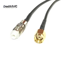 1pc new rp sma male female to fme female jack rg174 coax cable 20cm30cm50cm100cm adapter wholesale fast ship