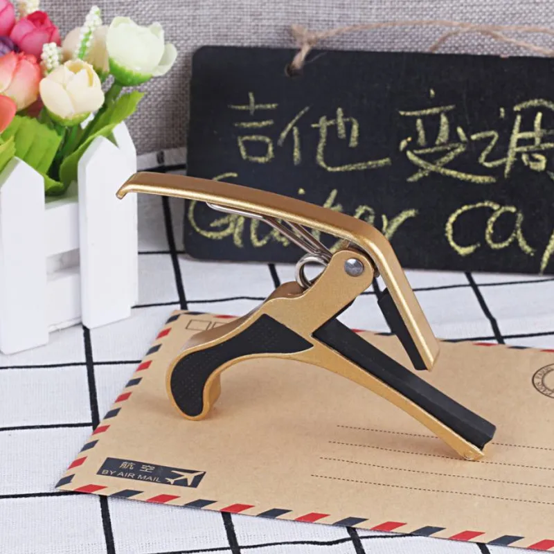 neue farben quick change clamp key acoustic classic guitar capo für ton anpassung für elektrische akustische gitarre ukulele neue free globa