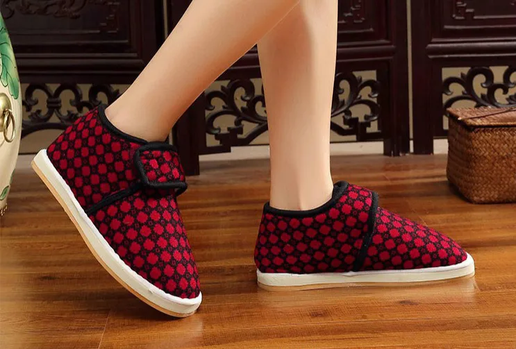 Женские зимние ботинки ручной работы теплая обувь водонепроницаемая