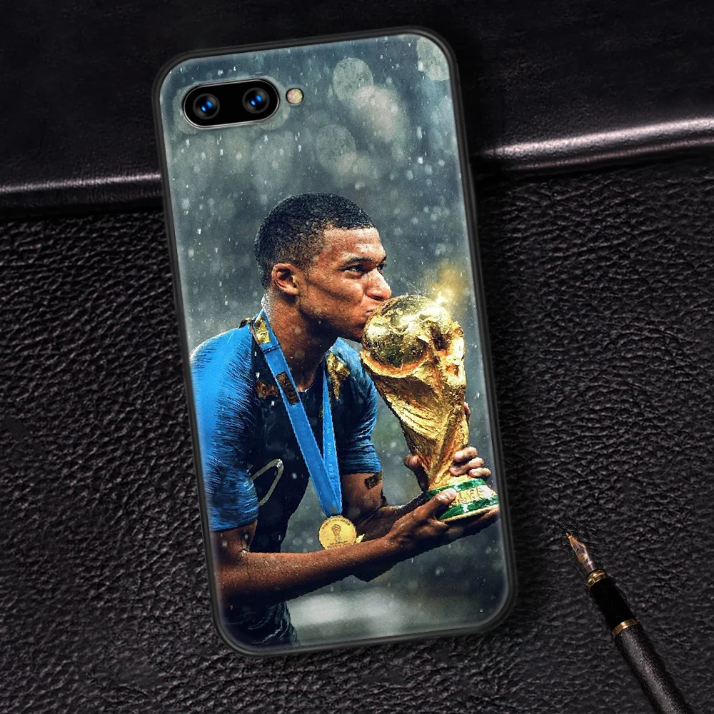 

Mbappe Soccer Phone Case Cover Hull For HUAWEI Honor 6A 7A 7C 8 8A 8S 8x 9 9x 10 10i 20 Lite Pro black Cover Fashion Cell Tpu