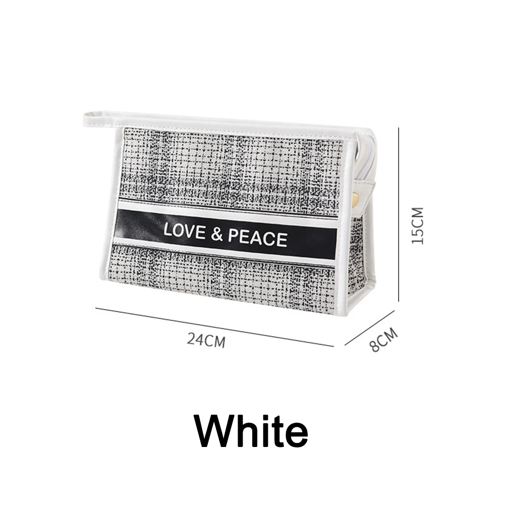 

Portable Travel Storage Bag Zipper Cosmetic Organizer Polyester Zippered Toiletry Bags Organizer Makeup Organizer Storage Bag