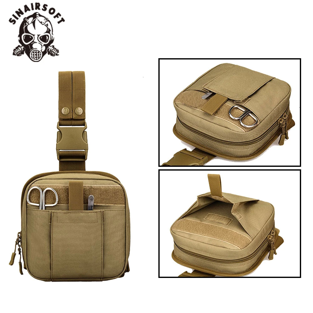 Военная Сумка для ног West Bag водонепроницаемая тактическая система Molle набор