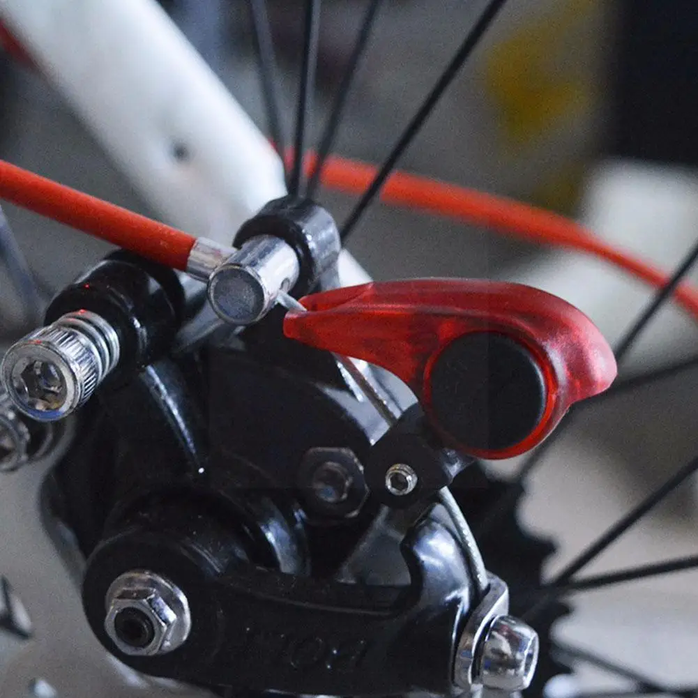 Mountain Bike Mini Brake Led Light Waterproof Safety Red Travel Automatic Control Bicycle Accessories Signal Warning H7s8 | Спорт и