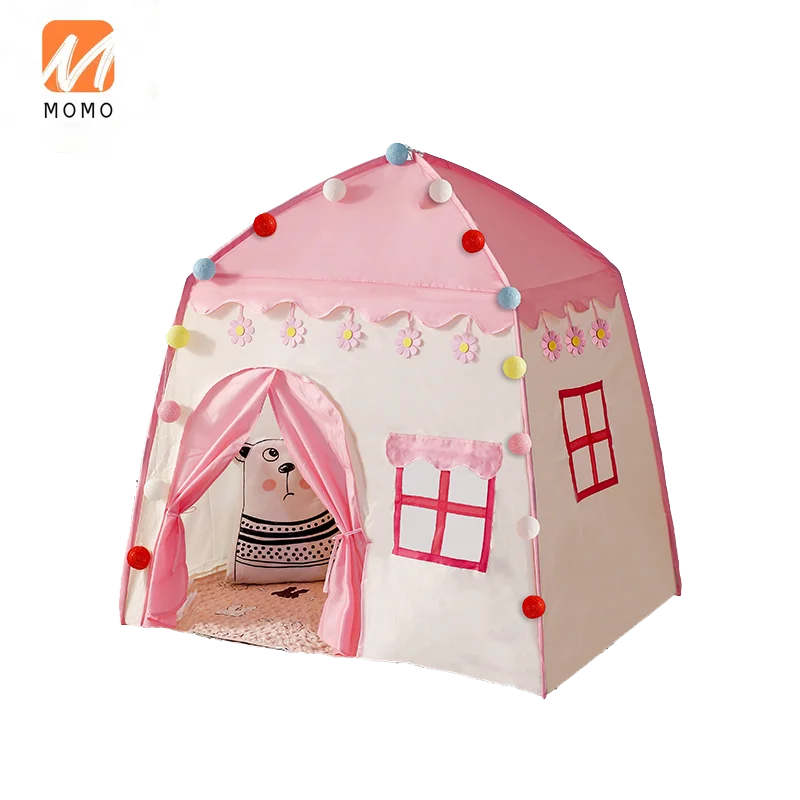 

Children's Tent Game House Indoor Princess House Toys for Little Girls Castle Baby Sleeping Game House Bed Separation Artifact