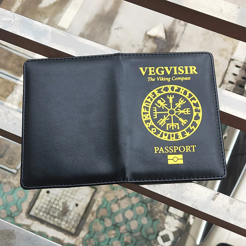 Compass Passport Cover Vegvisir Logo Case for Passports | Багаж и сумки