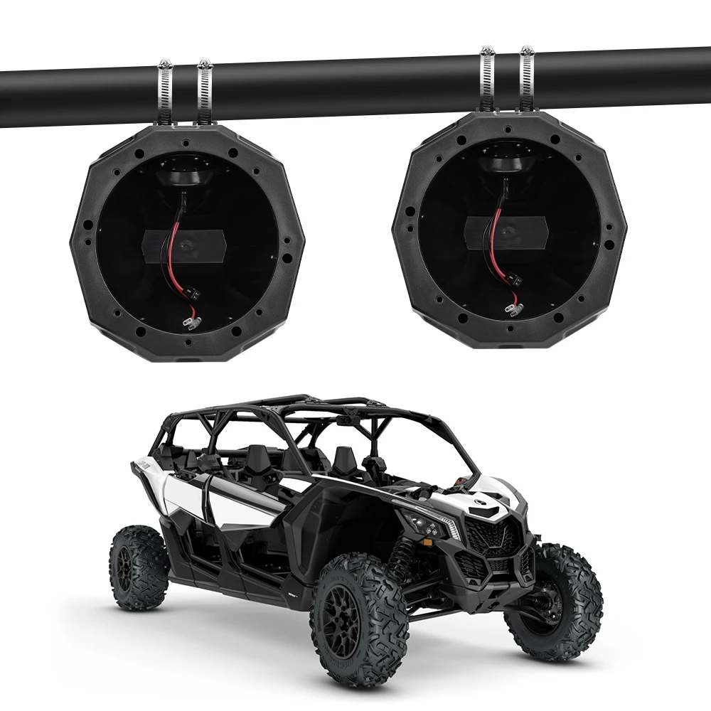 

Корпус для динамика UTV ATV, Аксессуары 1,5-2 дюйма, зажимы для Polaris RZR 800 900 1000 XP, корпус для динамика Can Am Maverick X3