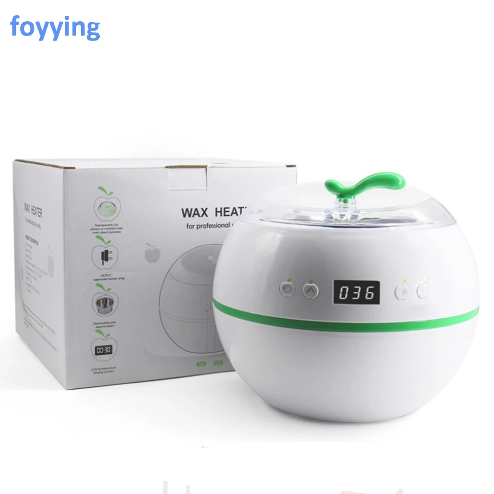 foyying Machine Wax Heat Melt Hair Removal Waxing Device Paraffin Heater Therapy Bath Salon Spa Pot LCD Display | Красота и здоровье