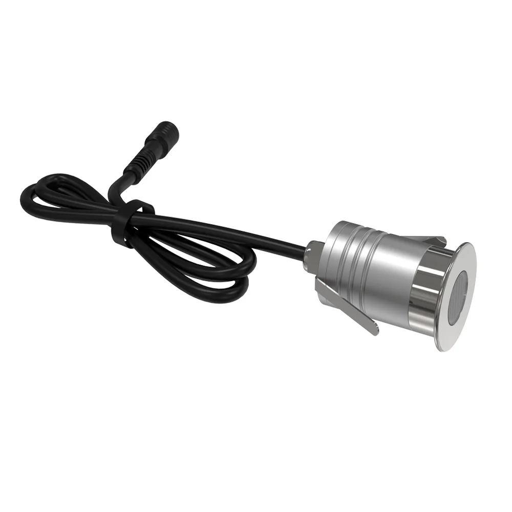 IP67 Водонепроницаемый похороненный светильник 1 Вт 3 светодиодный наземный 12В