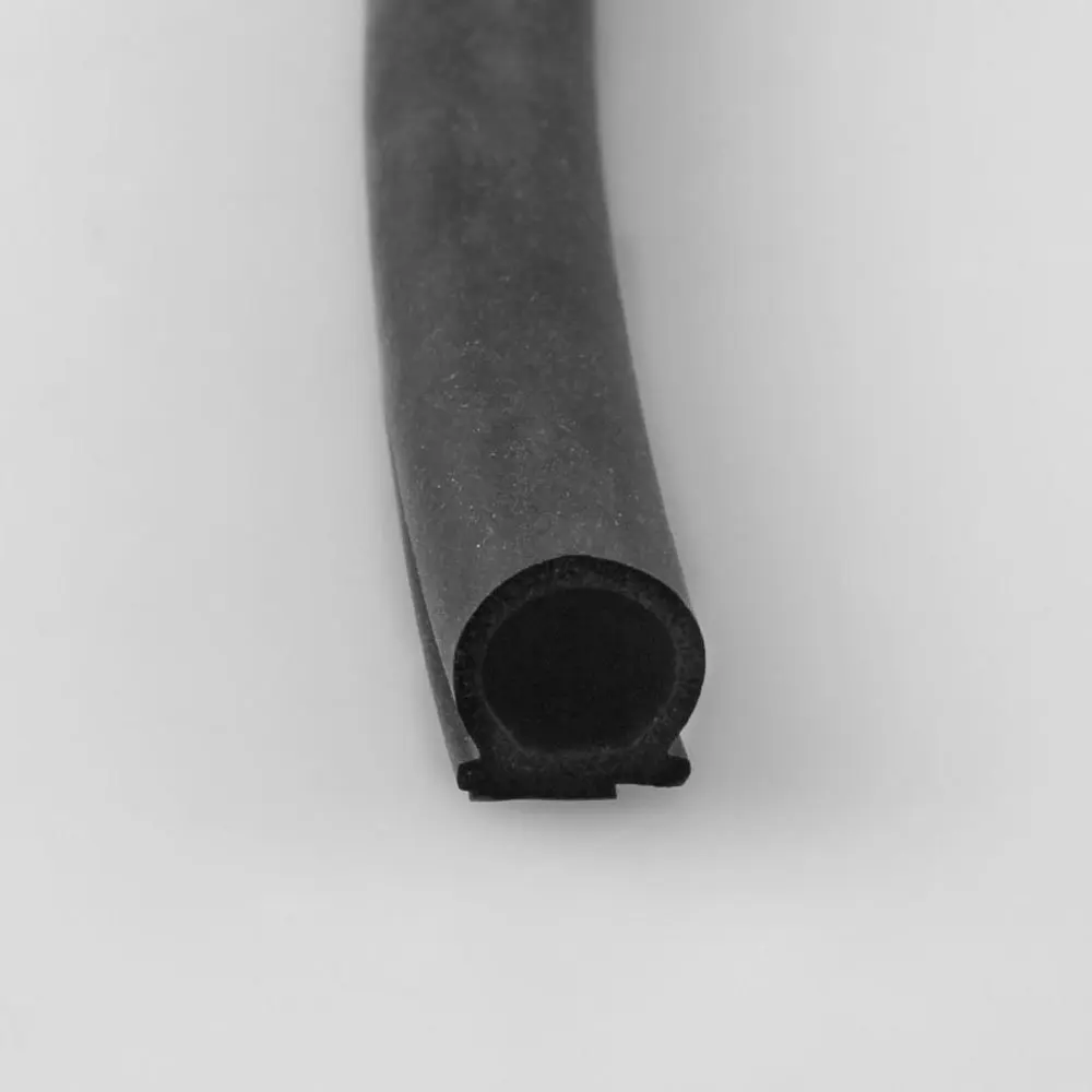 

D-type Car Rubber Sealing Strip Weatherstrip 4M for Car Window Door Engine Cover