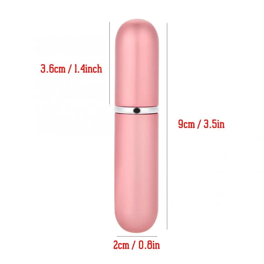 5 мл портативный мини многоразовый флакон помпа для духов пустые косметические