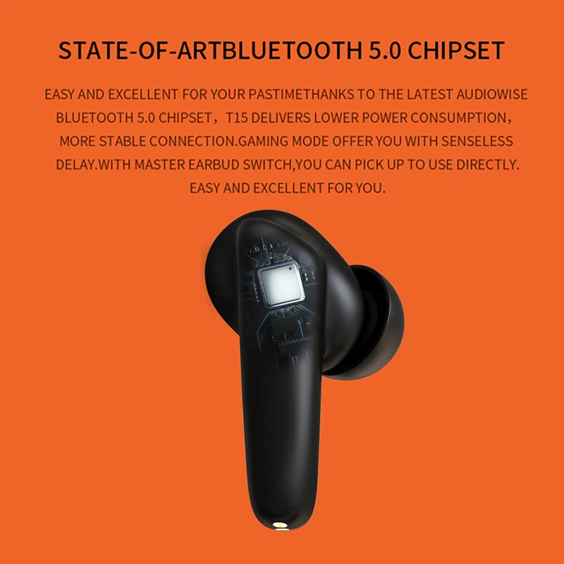 McGeSin новые настоящие беспроводные Bluetooth наушники V5.0 спортивные игровые гарнитуры