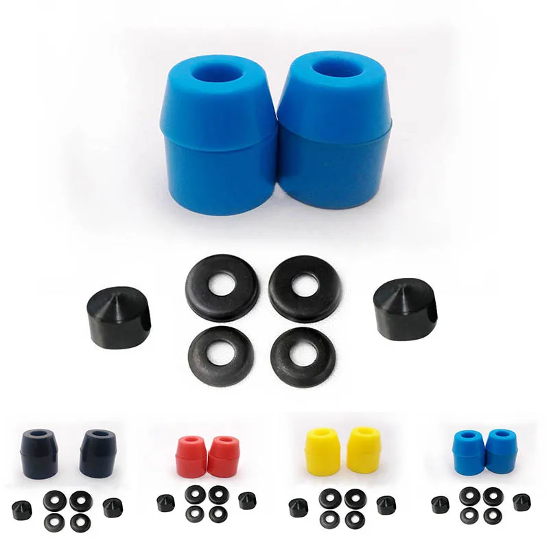

1 Set Skateboard Truck Rebuild Kit Bushings Washers Pivot Cups Shock Absorber Polyurethane For 7 In Bracket Scooter Accessories