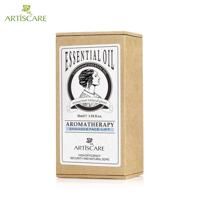 ARTISCARE 30 мл натуральные эфирные масла для лифтинга лица массажер сжигатель жира и