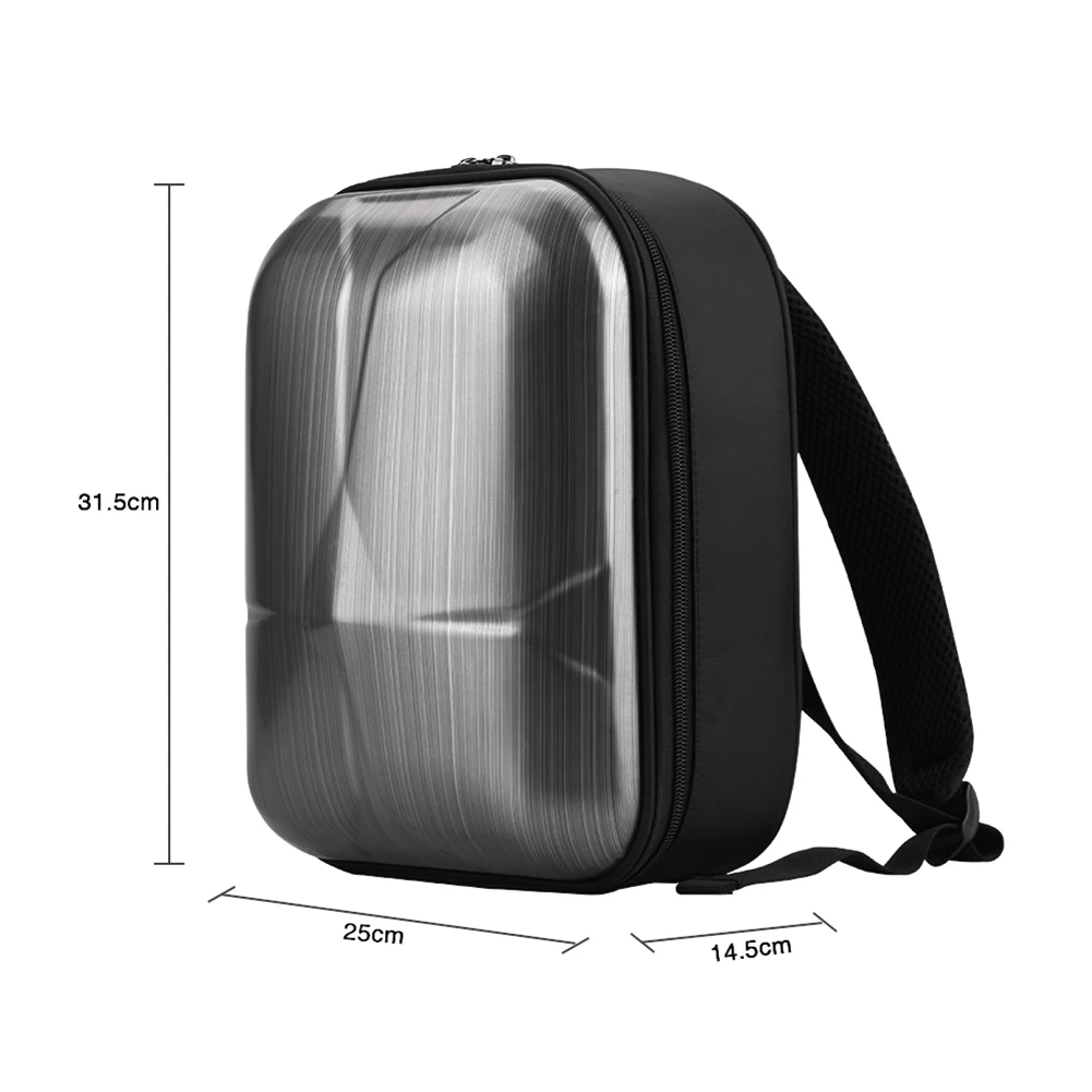 

Double Zipper Waterproof Protective Shell Hard Shell Backpack Carrying Bag Satchel Suitable For Mavic Air 2 Drone And Accessorie