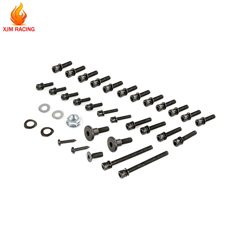 Боковая крышка двигателя чехол Ремонт болты гайки винт для двигателей 1/5 HPI ROVAN BAJA KM LT FG 29CC 30/5cc/32CC 36CC /45CC /71CC