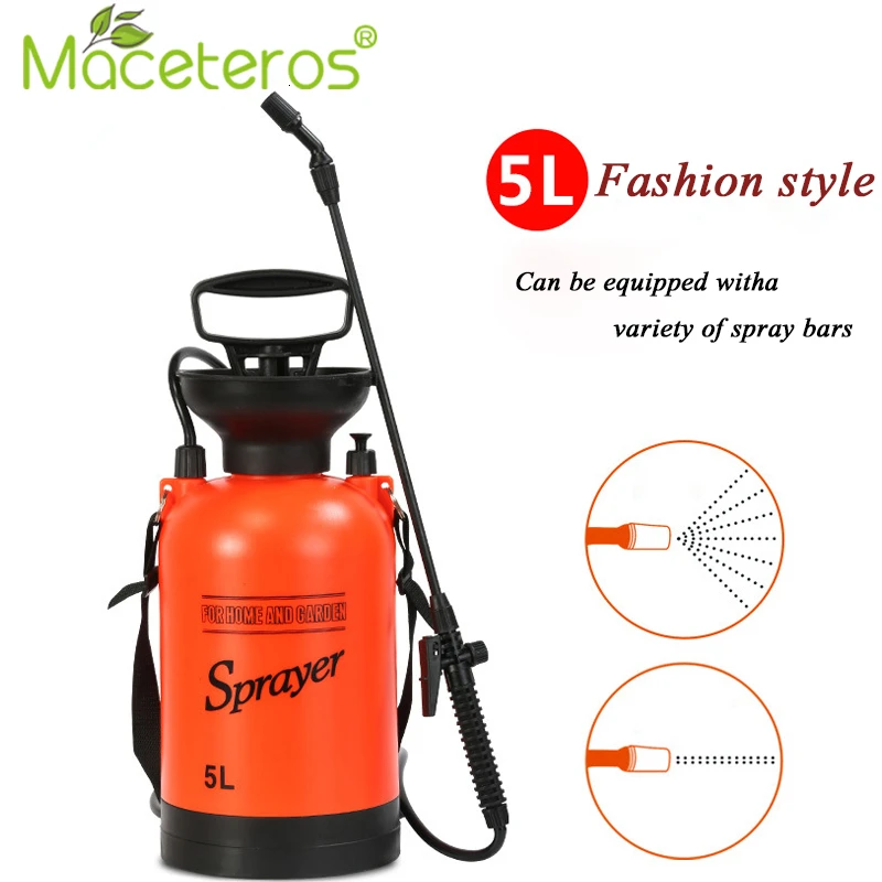 MACETEROS 5 л Оранжевый Распылитель плечевого типа домашний полив высокое давление