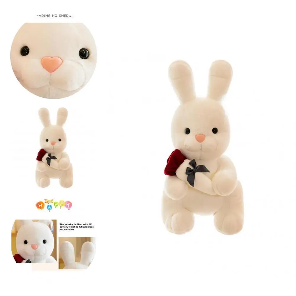 

Плюшевый кролик, игрушка, реквизит для фотосъемки, уютный диван, украшение на окно, мягкая кукла-кролик, плюшевая игрушка для свадьбы