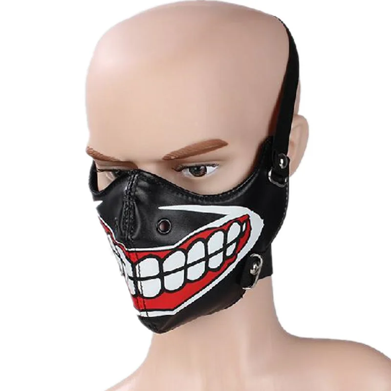 

Teeth Monkey Face Half Face Mask Dust Mask Outdoor Dustproof Riding Mask Halloween Easter Props Bar Party Cos Horror Mask