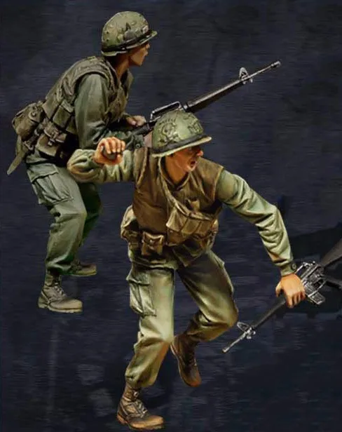 Модель из смолы 1/35 года набор для строительства фигурка вьетнамской войны