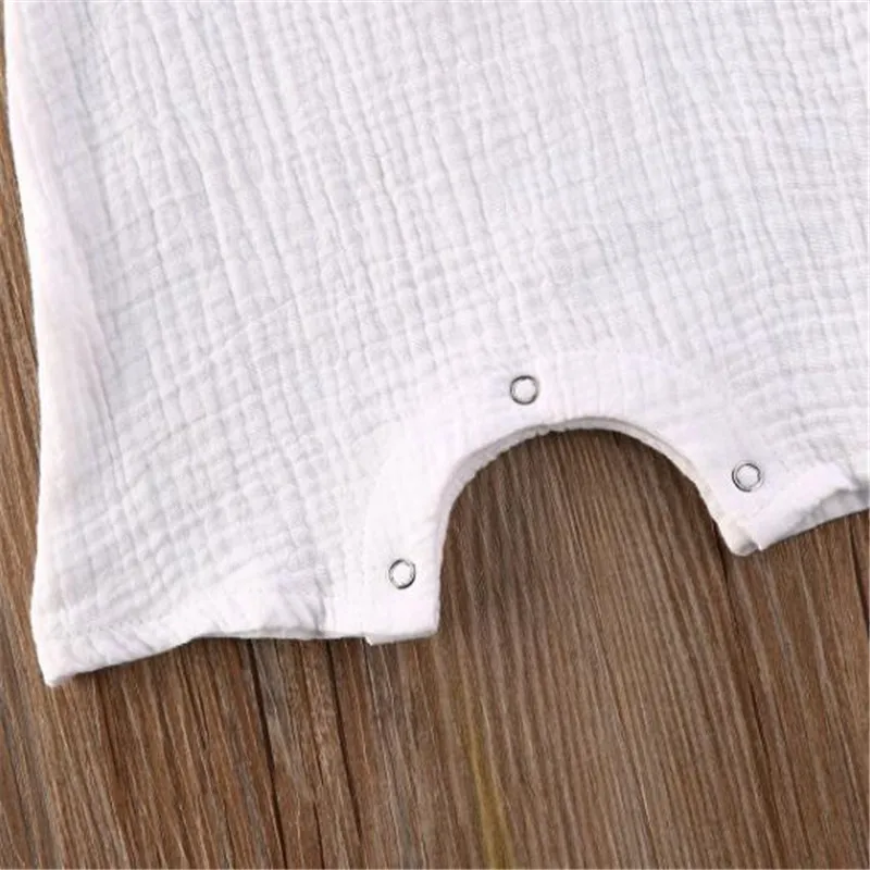

Brand New Baby Boy Girl Solid Clothes 0-24M Summer Infant Baby Boy Short Sleeve Romper Jumpsuit Outfit Playsuit Girls Rompers