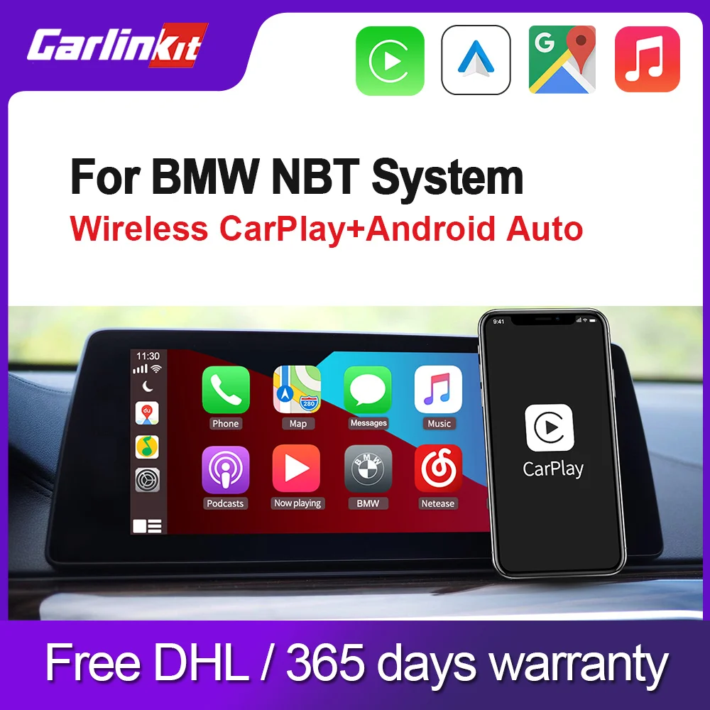 Декодер Carlinkit 2 0 для BMW серий NBT 5 F07 F10 F11 F18 Серия 7 F01 F02 F03 CarPlay Android автомобильный