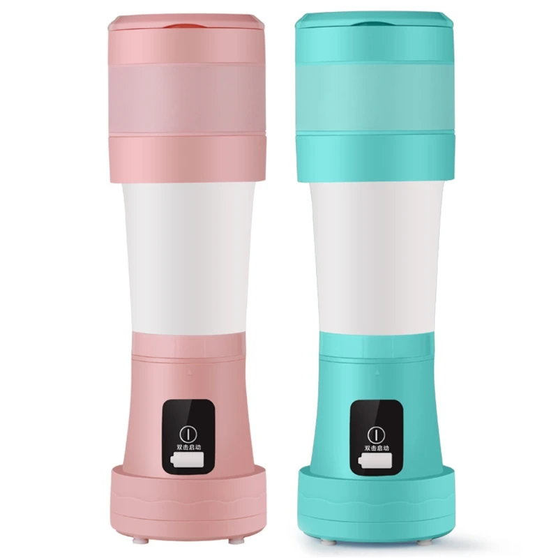 

Портативный мини-блендер для сока, шейкер, Миксер для овощей и фруктов, 400-600 мл бутылка X7XA