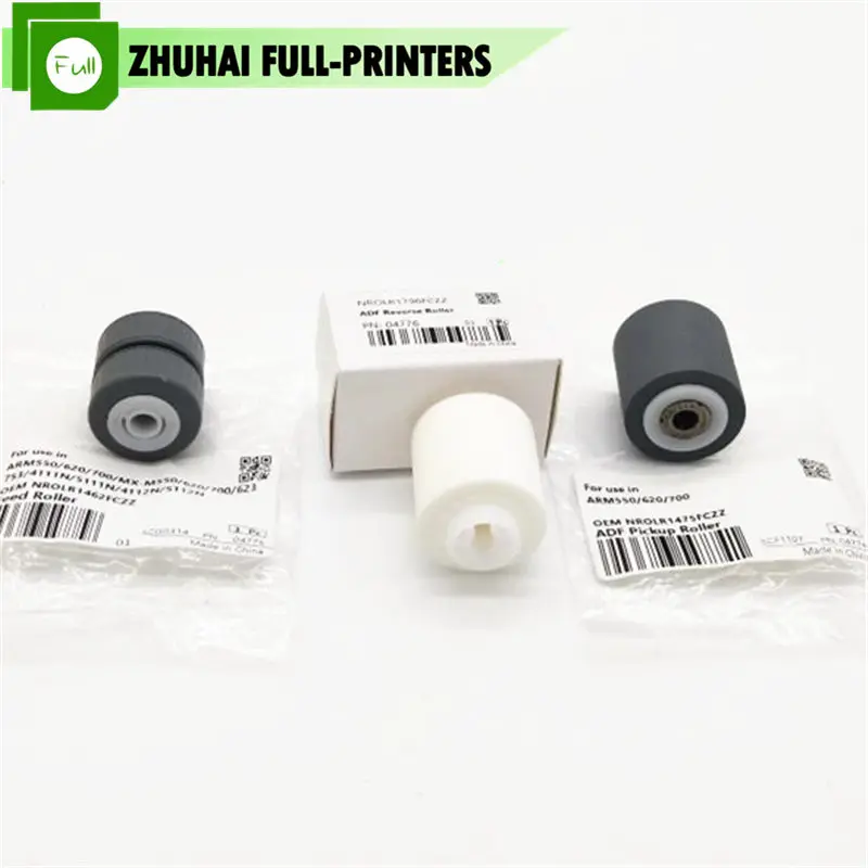 

1SET NROLR1475FCZZ NROLR1462FCZZ NROLR1476FCZZ ADF Pickup Roller Kit Compatible for Sharp ARM550 620 700 MX-M550 620 700