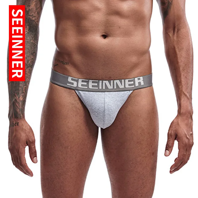 Мужское нижнее белье seeinside пикантное с заниженной талией трусы высокой посадкой