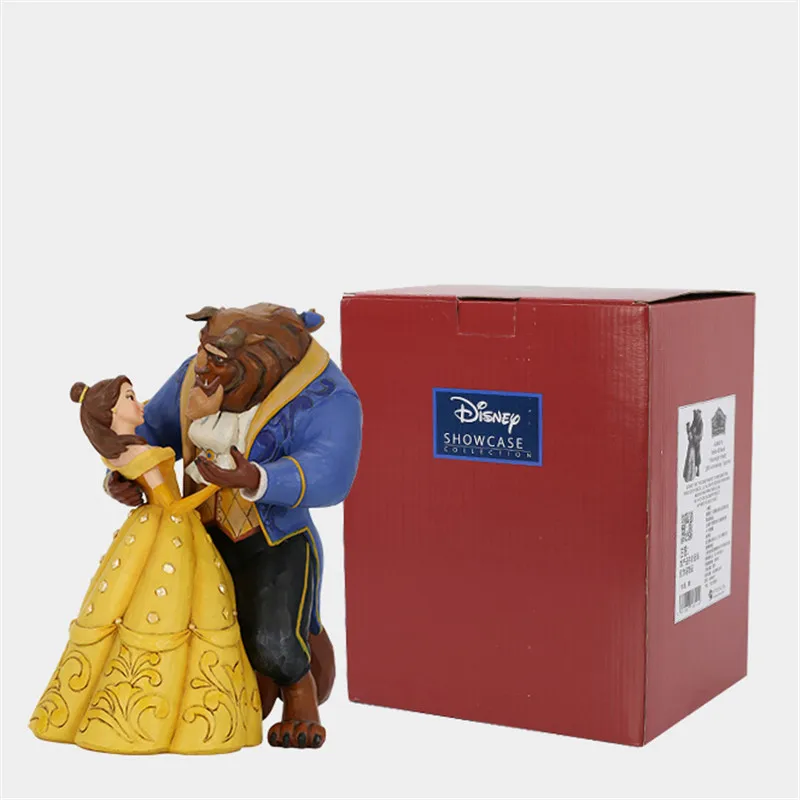 

Disney 23Cm Beauty and The Beast Belle Princess Decoration Anime Gifts Resin Model Stock Finished Goods Toy Collectable Boxed