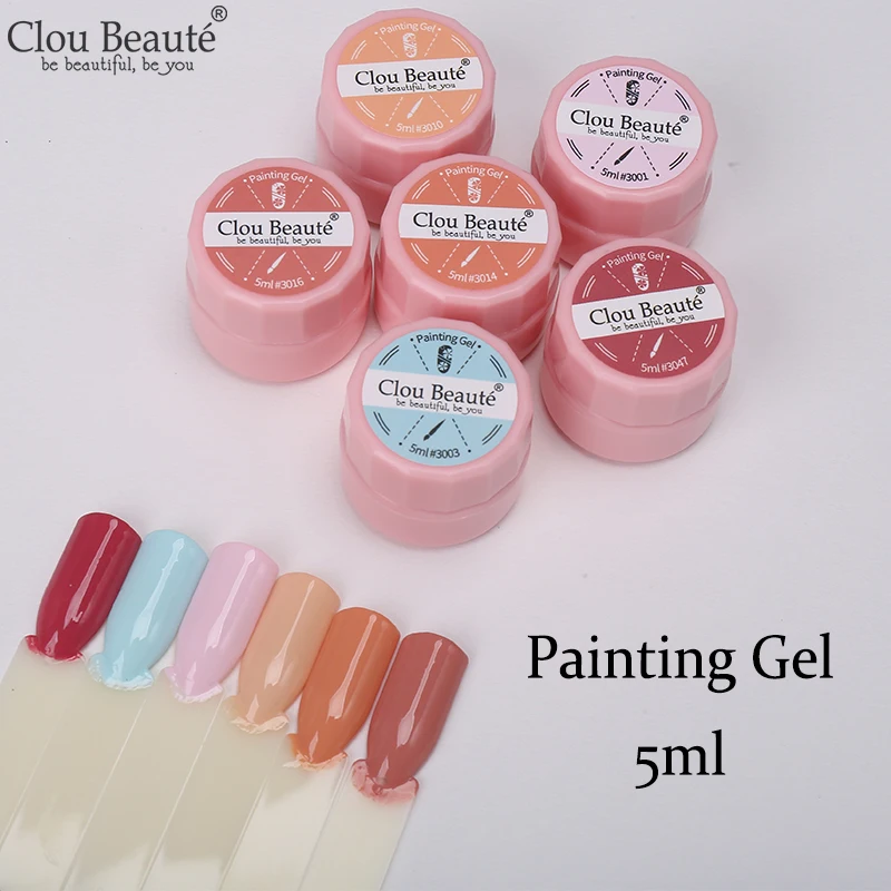 Clou Beaute Гель-лак УФ-лак для ногтей esmaltes permanentes de uv y led Гель-лак для ногтей Гибридный маникюр лак для ногтей
