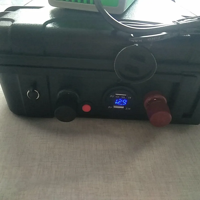 Бренд 12v 65ah Lifepo4 аккумулятор Встроенный Bms с водонепроницаемым ABS чехлом для