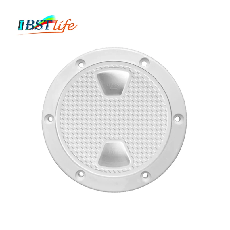 4 дюймовая белая/черная винтовая панель для осмотра Люк Морская Лодка яхта